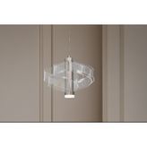 Yel 4 Led Avize, Krom