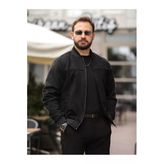 Yeni Sezon Kolej Bomber Süet Ceket