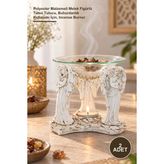 Yenilig 2 Adet Polyester Melekli Buhurdanlık – Polyester Malzemeli Melek Figürlü Tütsü Tutucu, Buhurdanlık Kullanımı Için, Incense Burner