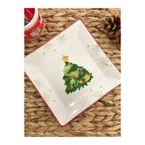 Yeniyıl Kare Pasta Tabağı 6 Adet- 18 Cm.