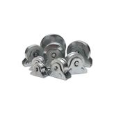 Yerli Demir Kapı Tekeri Kepli 60mm-2 adet