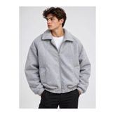YESİ Erkek oversize kaşe mont