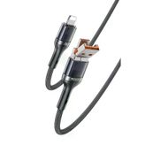 Yesido Ca165L 1.2M Siyah Bir Ucu Usb Kablo