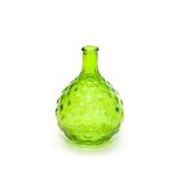 Yeşil Bubble Cam Vazo (15 cm)
