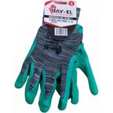 Yeşil-Gri Süper Latex Eldiven No: 9