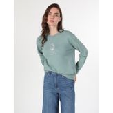 Yeşil Kadın Sweatshirt