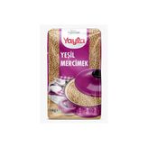 Yeşil Mercimek 1 Kg ( 4 Adet)