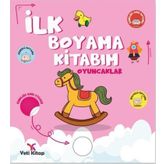 Yeti Kitap İlk Boyama Kitabım - Oyuncaklar