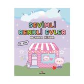 yeti kitap Sevimli Renkli Evler Boyama Kitabı