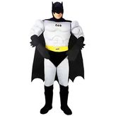 Yetişkin Batman Kostümü Kaslı