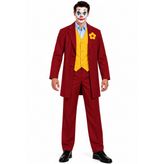 Yetişkin Joker Kostümü Bordo