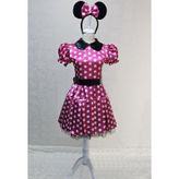 Yetişkin Minnie Mouse Kostümü Pembe
