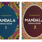Yetiskinler Icin Mandala Boyama (2 Kitap)
