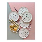 Yiğit Seramik Züccaciye sakura 6 lı tatlı tabağı