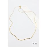 Yılan Zincir Kolye - 60cm - Altın