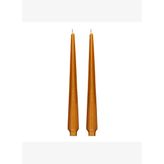 Yılbaşı 2 Li Gold Piramit Şamdan Mum Seti-33 Cm
