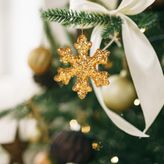 Yılbaşı Ağaç Süsü Glitter Kar Tanesi