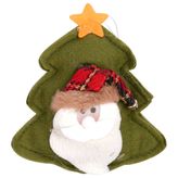 Yılbaşı Çam Ağacı Asma Noel Baba Süs 12x14 Cm