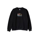 Yılbaşı Çetesi Siyah Bisiklet Yaka Sweatshirt