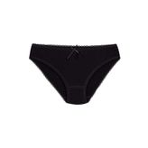 Yıldız 3901 Siyah 12 Adet Kadın Modal Dantelli Bikini Külot