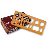 Yıldızlar 40 1,25 cm Geometrik Şablon Cetvel