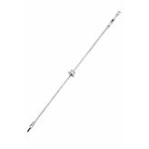 Yıldızlı Tamtur Bileklik (17+2 Cm - Silver)