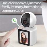 YK Design Wifi Smart Camera, Çift Yönlü Kamera, Wifi Kamera - 1