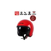 Yohe Motosiklet Kaskı 880-VESPA-RED-SHINY