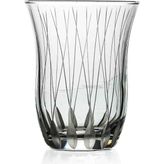 Yorulmaz Kesme Badem Desenli Çay Bardağı - 1 Adet - 125 ml