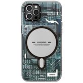 YoungKit CX018 iPhone 14 Pro Max Sert Silikon Mavi Kılıf