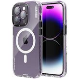 YoungKit Exquisite Tmcx 002 iPhone 14 Pro Mor Sert Silikon Kılıf
