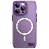 Youngkit Ll005 Coloured Glaze iPhone 14 Pro Max Mor Sert Silikon Kılıf