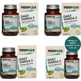 YouPlus Omega-3 4x30 Kapsül Balık Yağı
