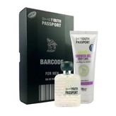 Youth Passport Barcode 100 ml Erkek Parfüm Seti