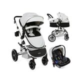 Yoyko Capsule Egg Travel Sistem Bebek Arabası Gri Silver grey