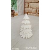 YOYOMOLD YY4309 YILBAŞI ÇAM ŞEKİLLİ BİBLO SİLİKON KALIP
