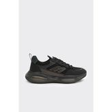 Yüksek Taban Bağıklı Erkek Sneaker - Siyah