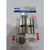Yuma 68 mm Çelik Kapı Kilidi Silindir Barel 2 Li Set