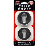 Yuma Saten Çelik Kapı Rozeti