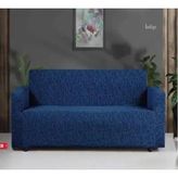 Yünteks Altınkoza Still Jakarlı Streç Maxi Takım Koltuk Örtüsü / Modern / Lüx / 1.kalite (3+3+1+1) - İndigo - 180 x 240 cm