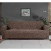 Yünteks Altınkoza Still Jakarlı Streç Maxi Takım Koltuk Örtüsü / Modern / Lüx / 1.kalite (3+3+1+1) - Kemik - 180 x 240 cm