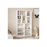 Yurupa Korrion Kitaplık 124cm Beyaz KOR1-W