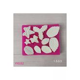 Yy0152 Çoklu Yaprak Kalıbı Silikon Kalıp