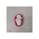 Yy0205 Saksıda Çiçek Silikon Kalıp
