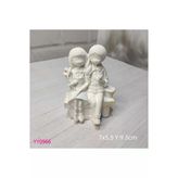 Yy0966 Bankta Oturan Sevgililer Biblo Silikon Kalıp