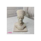 Yy0968 Atatürk Büst Biblo Silikon Kalıp