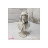 Yy0971 Kaideli Mozart Büst Biblo Silikon Kalıp