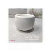 Yy1173-Oval Saksı 7,5 Cm Silikon Kalıp