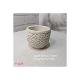 Yy1216-Desenli Saksı Silikon Kalıp