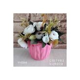 Yy3344-Pembe Saksı Silikon Kalip